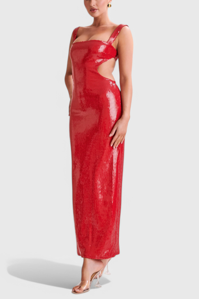 Елегантна дълга рокля за специални поводи