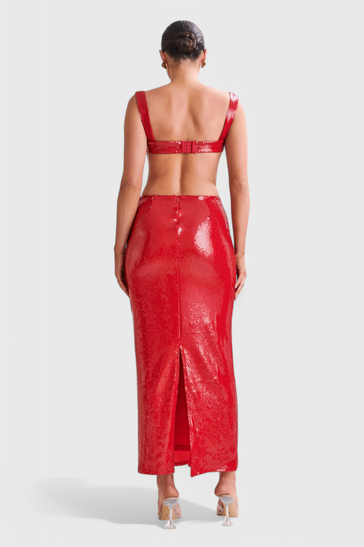 Елегантна дълга рокля за специални поводи