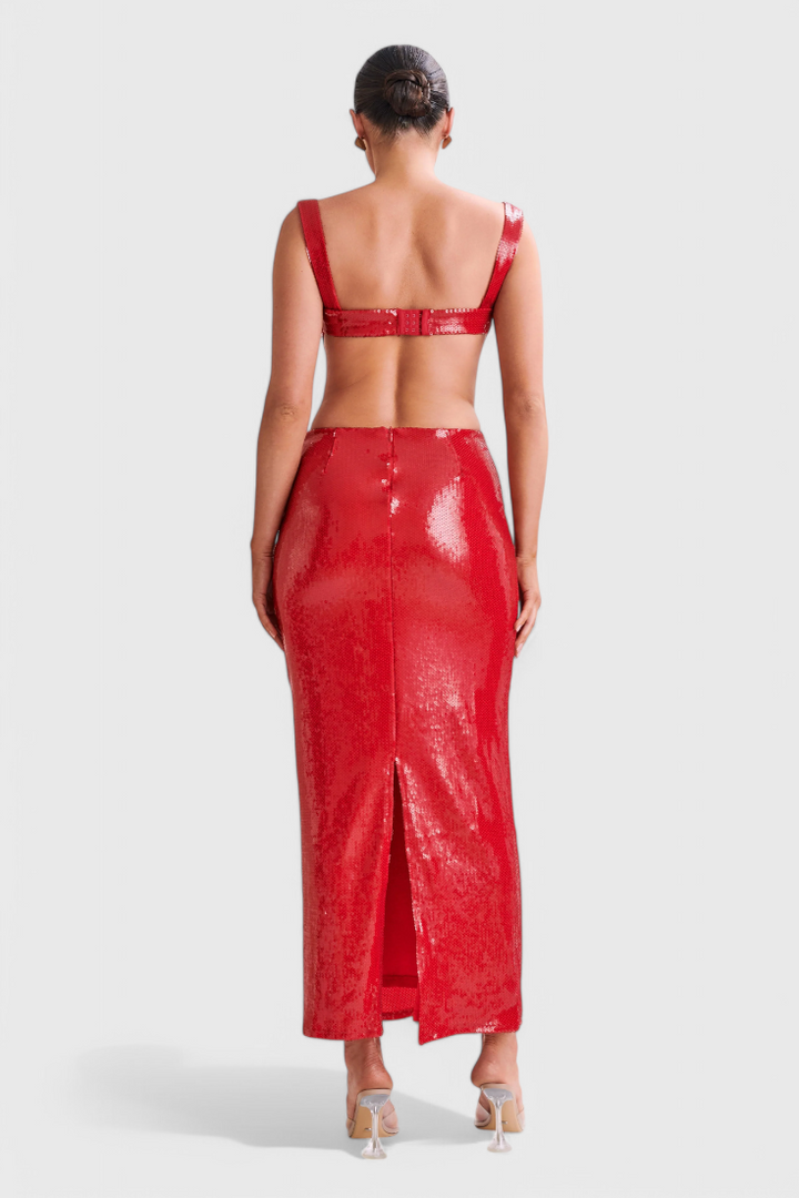 Елегантна дълга рокля за специални поводи