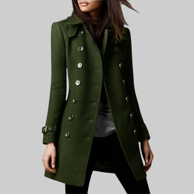 Зденка - Ръчно изработено дълго палто за стил и комфорт