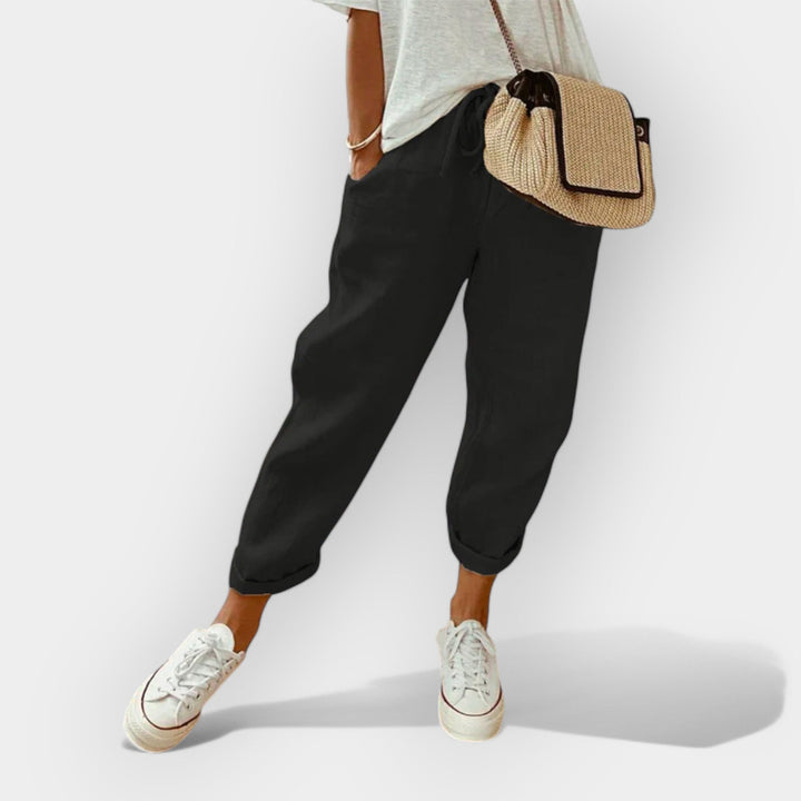 Летящи ленени панталони за комфорт и стил