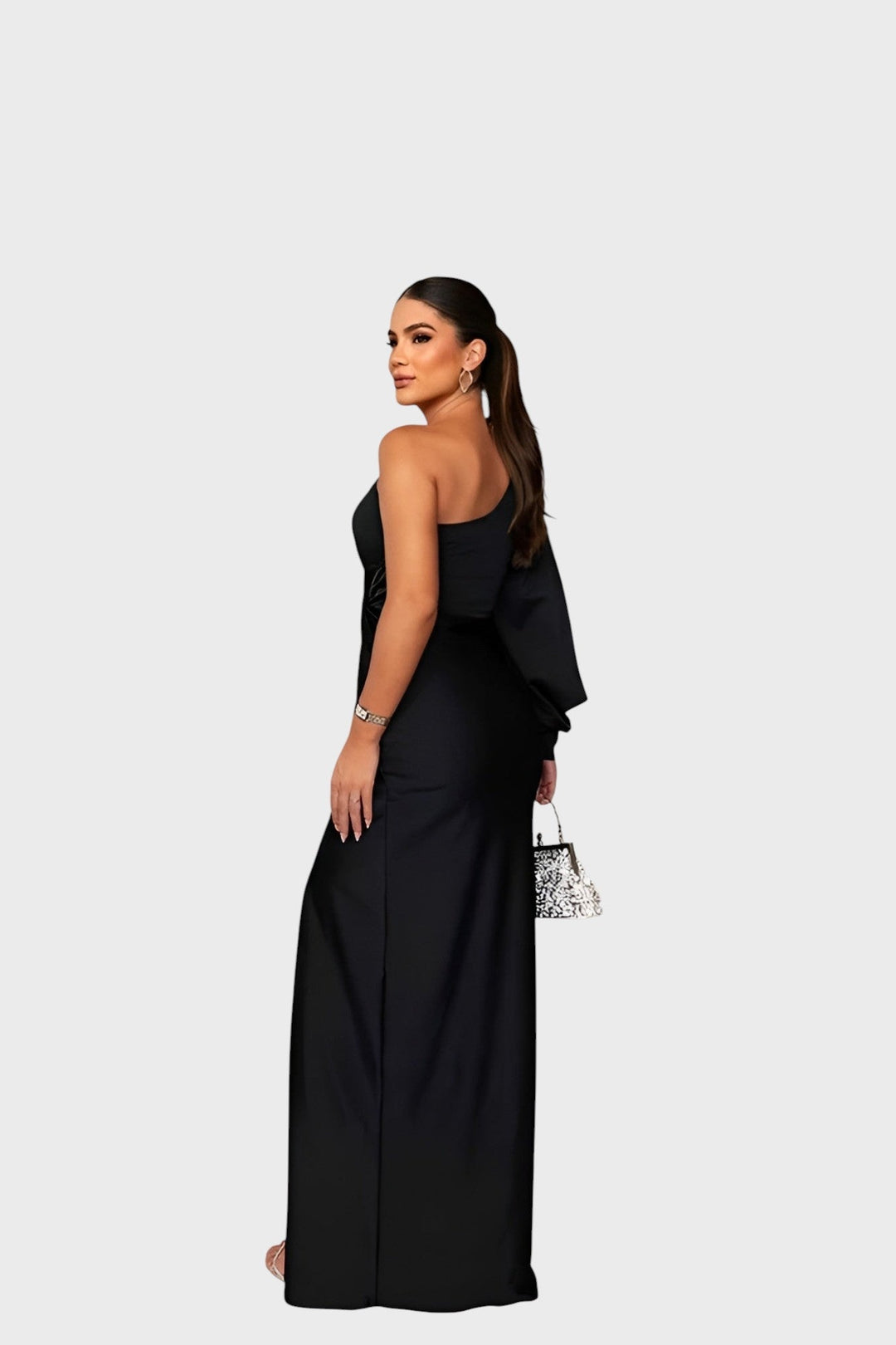 Ивета™ - Стилна сатенена рокля за специални поводи