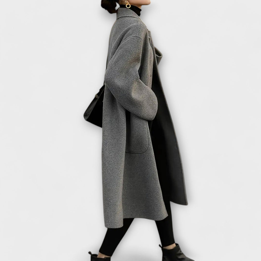 Жоана – Топло дълго термо палто за зимни условия