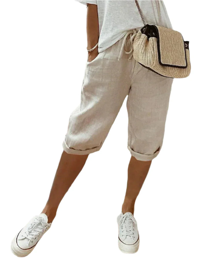 Елегантни дамски ленени панталони за комфорт и стил