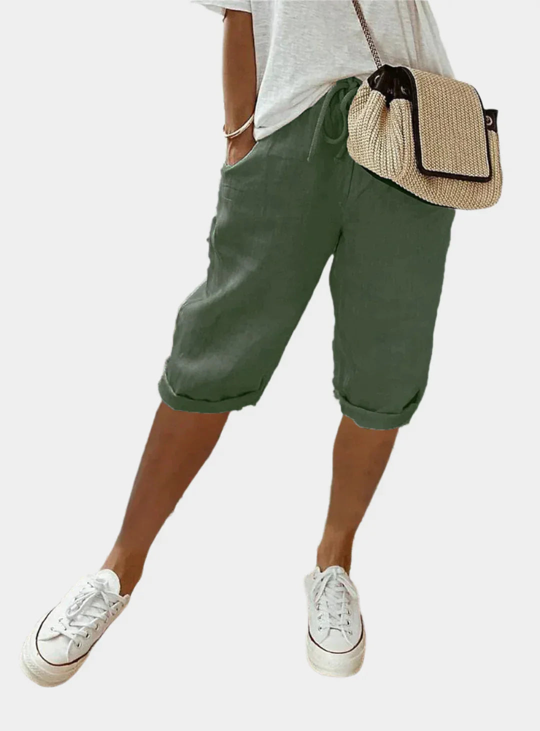 Елегантни дамски ленени панталони за комфорт и стил