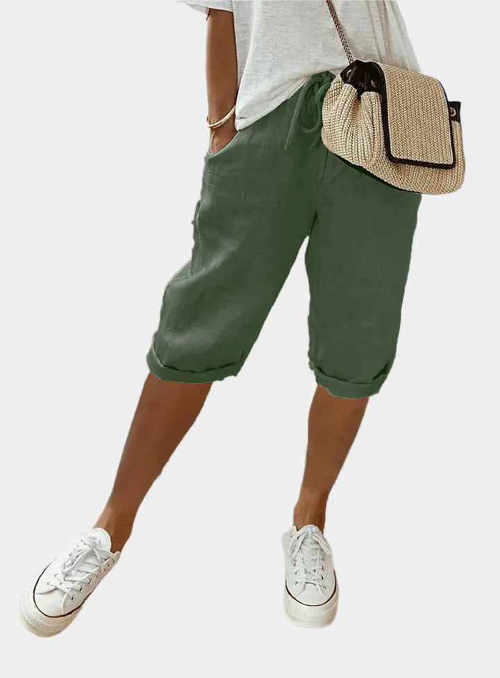 Елегантни дамски ленени панталони за комфорт и стил