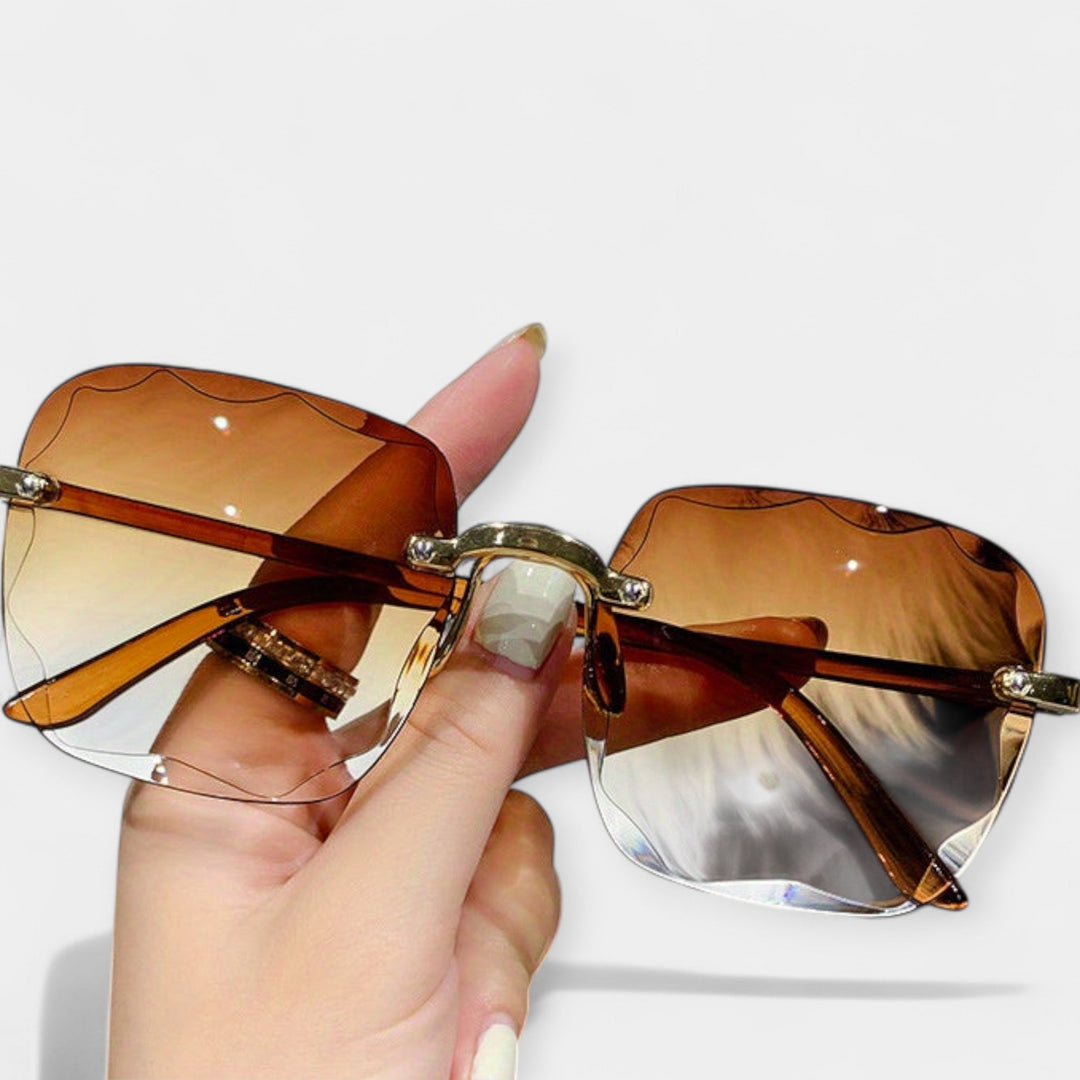 Класически Ретро Безрамкови Очила за Стилен Вид