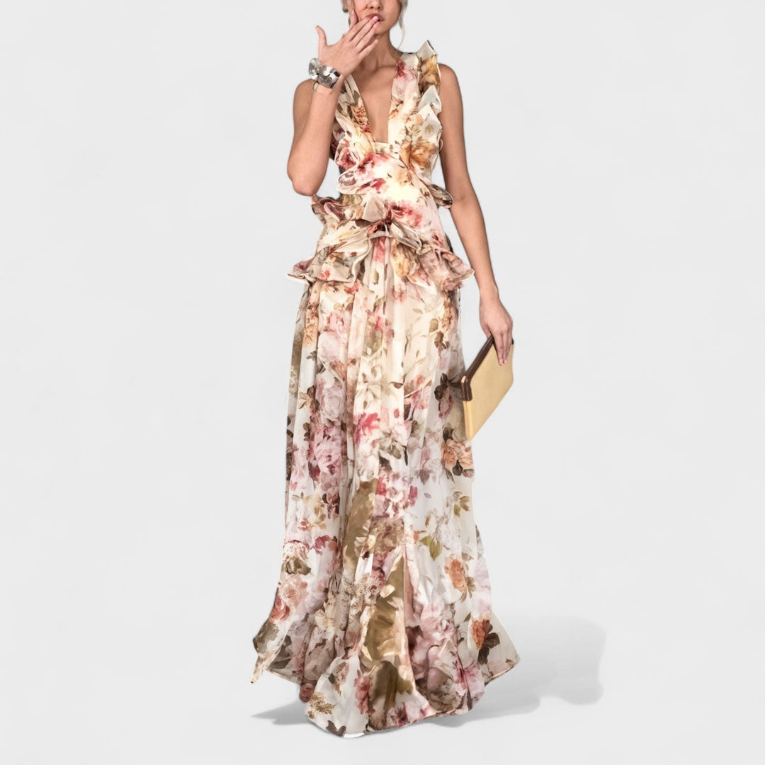 Изабела - Стилна дълга рокля за специални поводи