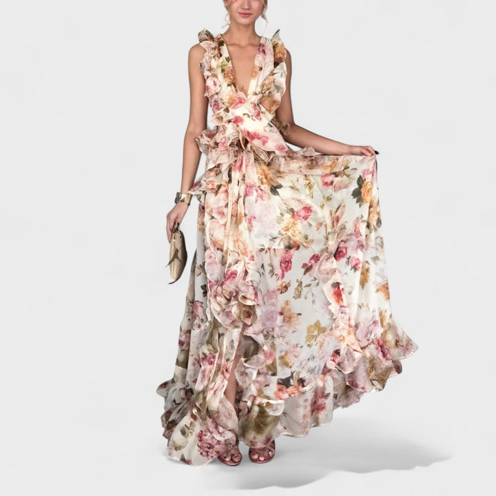 Изабела - Стилна дълга рокля за специални поводи