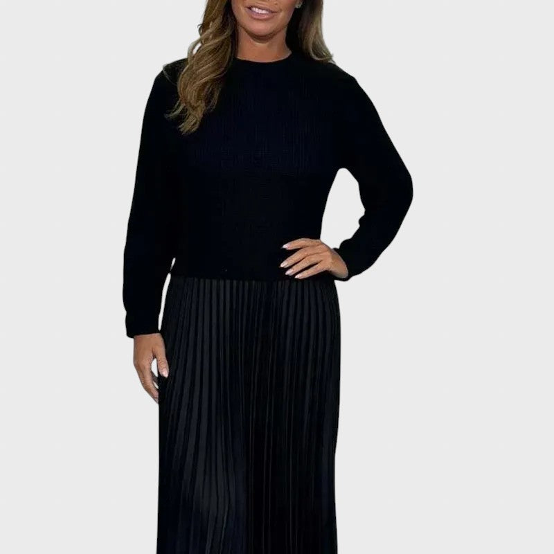 Ивана™ - Стилна плисирана рокля за елегантни поводи