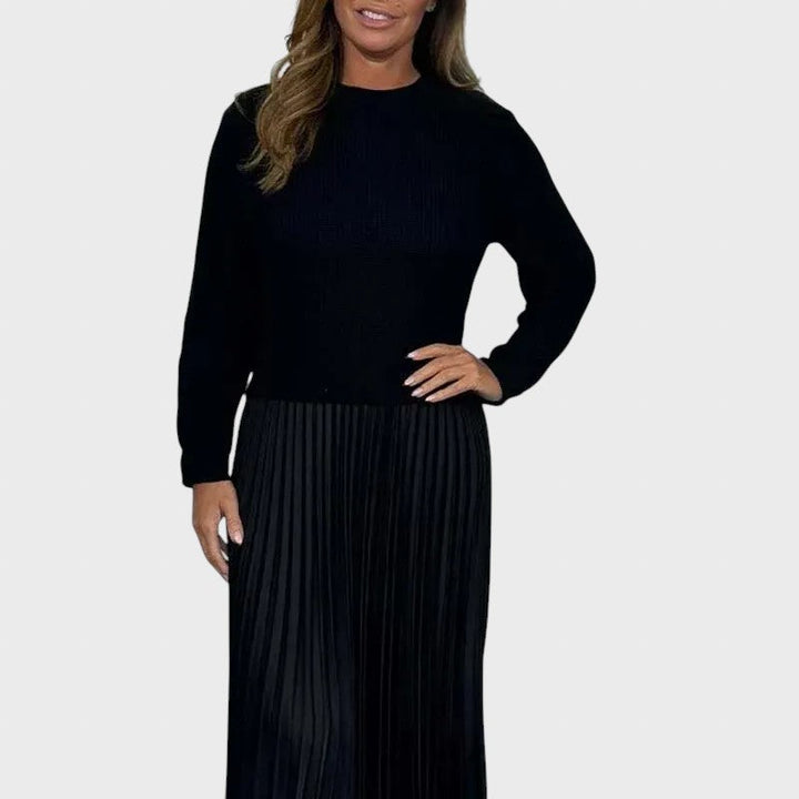 Ивана™ - Стилна плисирана рокля за елегантни поводи