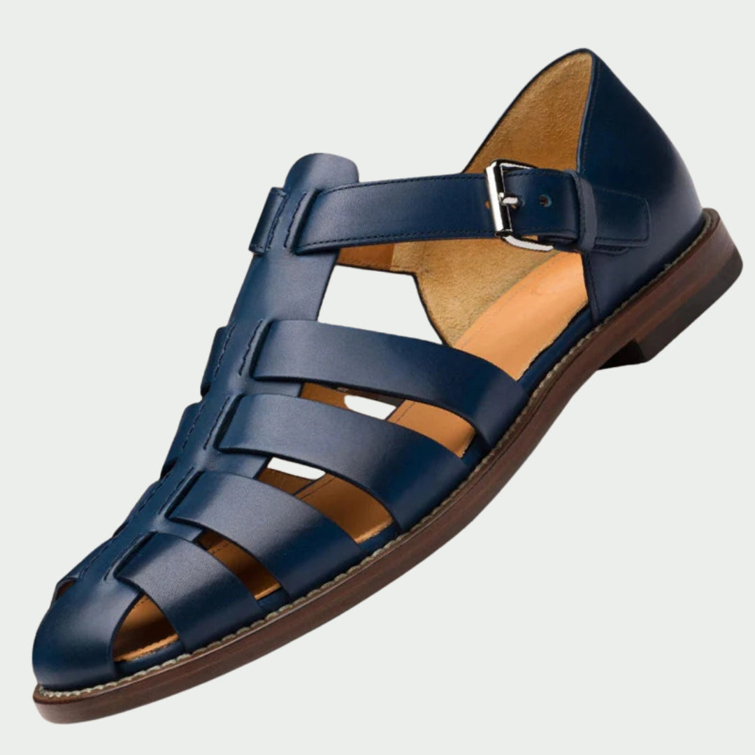 GIORDANO|Кожени гладиаторски сандали за комфорт и стил