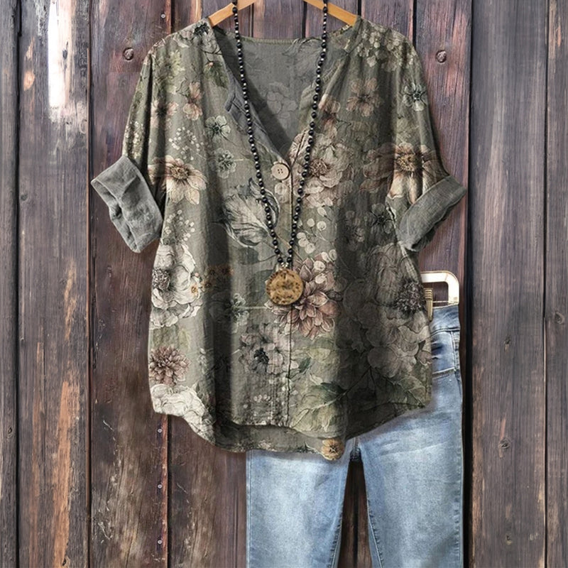 Елегантна винтидж блуза за специални поводи